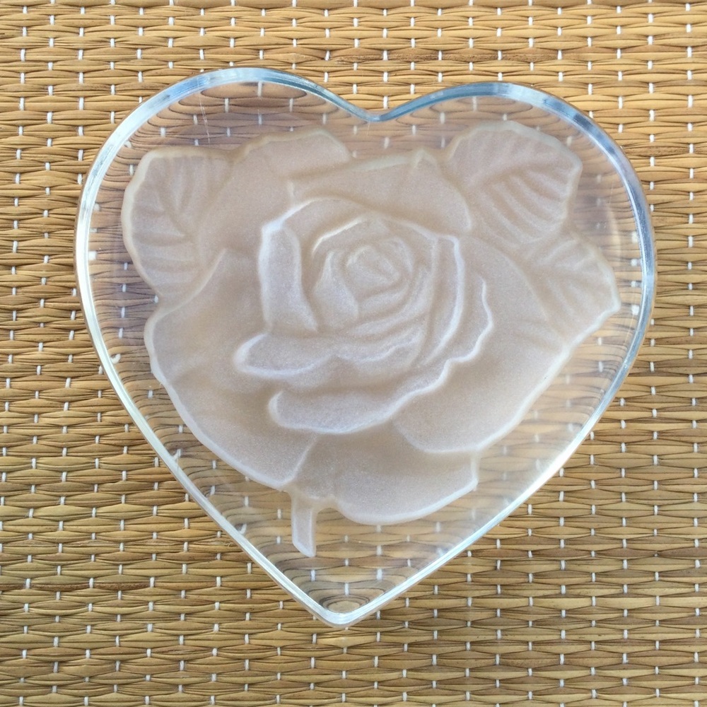 MIKASA GLASS ROSE NEW - Picture 3 of 4